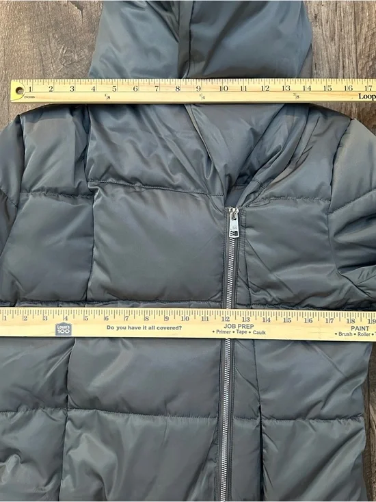 Jason Wu Puffer Hooded Side Zipping Coat Women’s Size XS Grey New - Picture 4 of 9